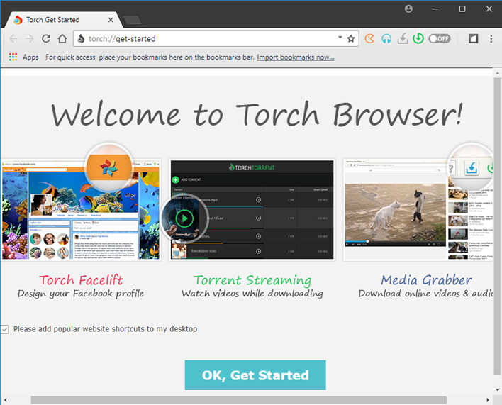 torchbrowser downloader is disabled